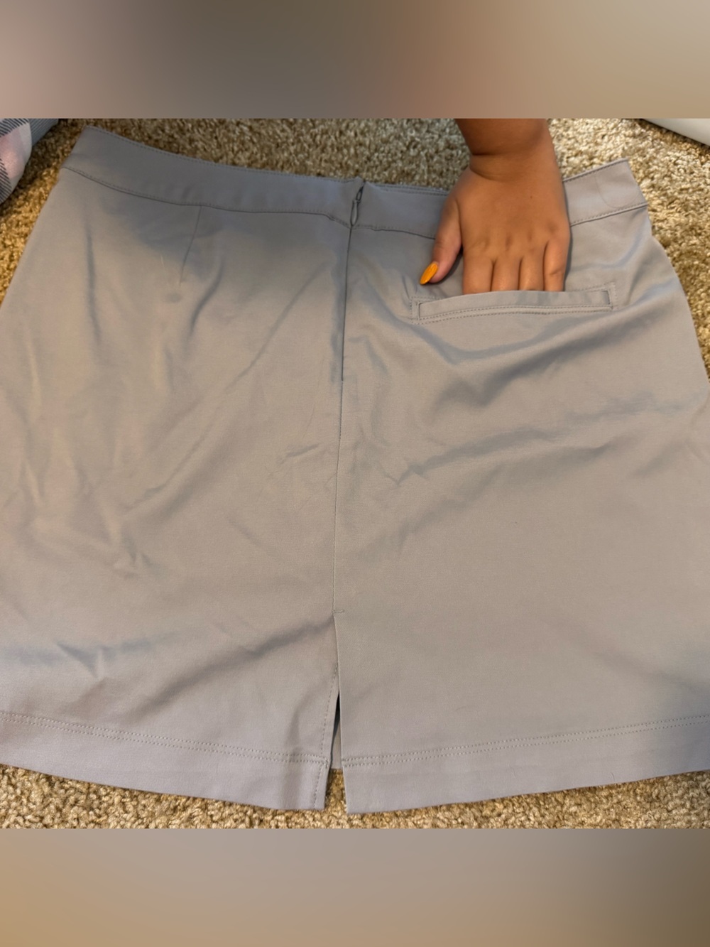 PGA Tour Light Gray Women's Golf Shorts - Picture 2 of 4